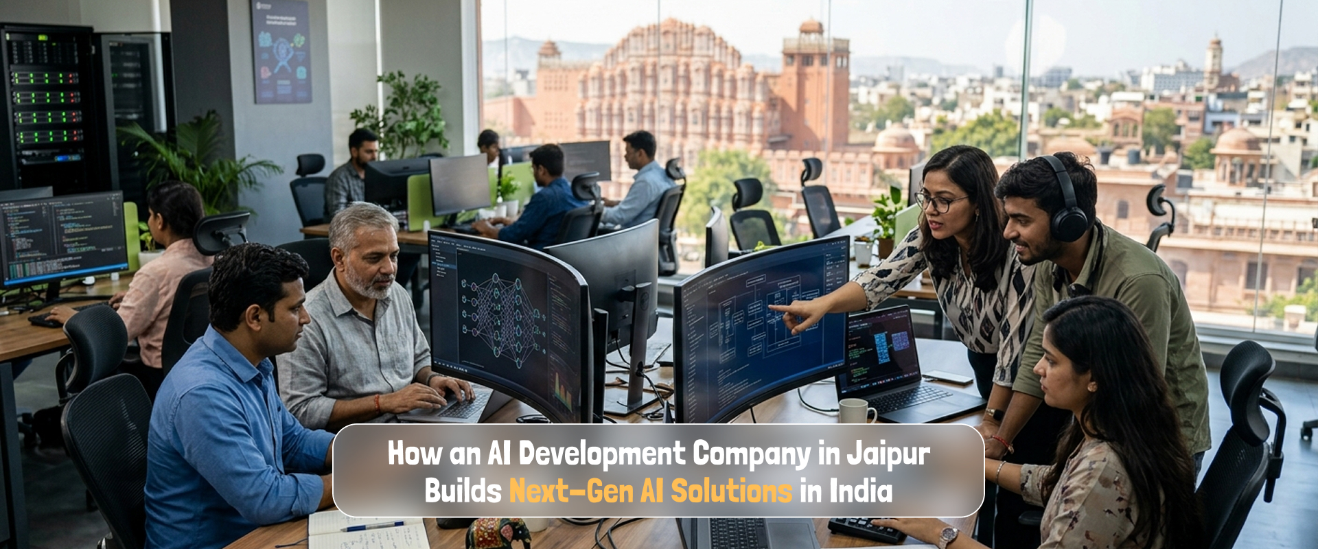 How an AI Development Company in Jaipur Builds Next-Gen AI Solutions in India